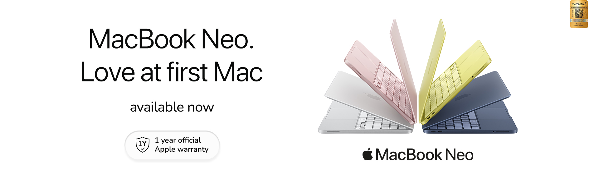 MacBook Neo Available Now